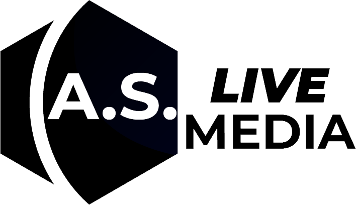 AS LIVE MEDIA — logo